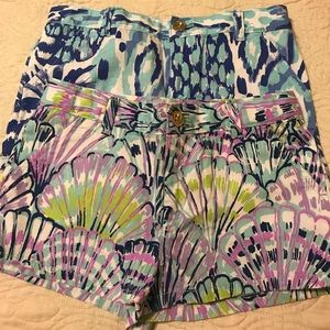 Girls Lilly P shorts!  Super cute